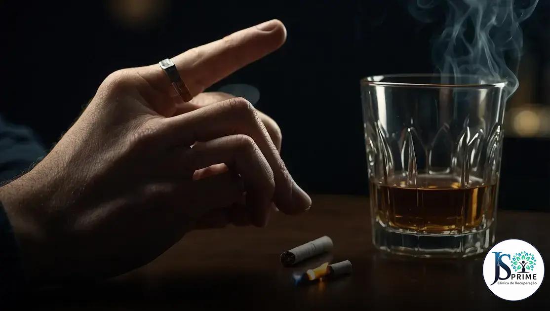 O que vicia mais, álcool ou cigarro? entenda riscos e diferenças na dependência
